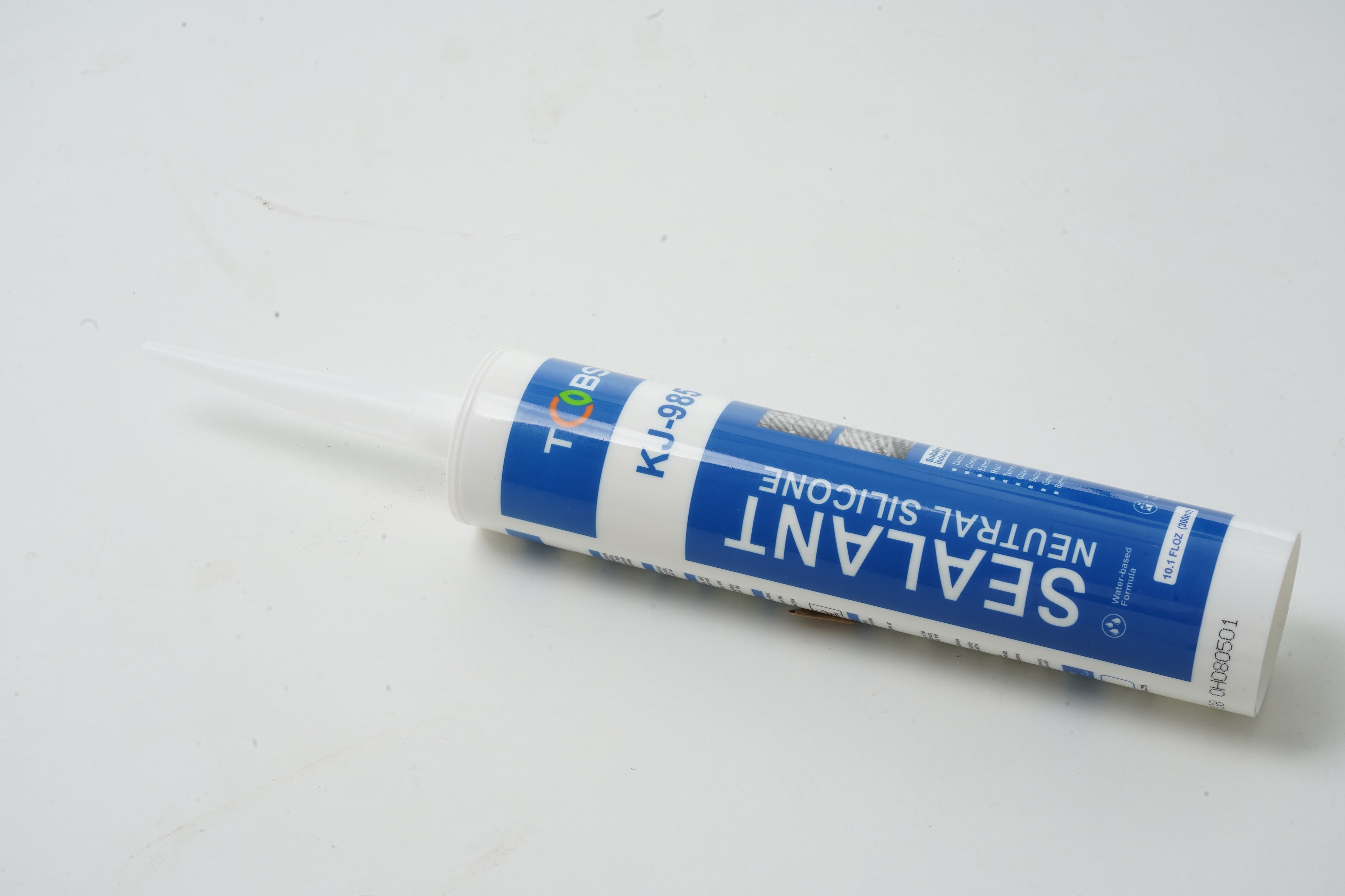 2PC KJ-985 Premium Neutral Silicone Structural Sealant, Waterproof & Weatherproof, White, 300ml (10.1 fl oz) Cartridge
