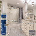 2pc KJ-995 Premium Neutral Silicone Sealant - 100% Waterproof &amp; Anti-Mold Weatherproofing Caulk (300ml)