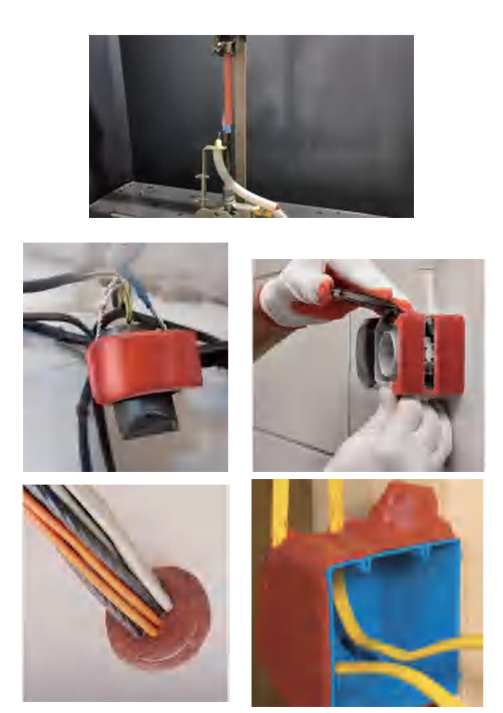 10pc 7x7" Firestop Putty Pads Fire Barrier Soundproof Sealant Outlet Box 260min