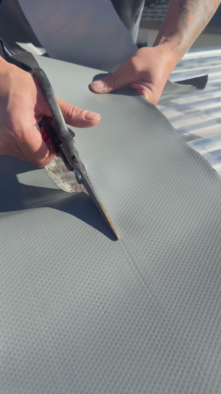 GRT Premium Foil-Scrim-Kraft (FSK) Insulation Facing - Mesh-Reinforced Aluminum Vapor Barrier